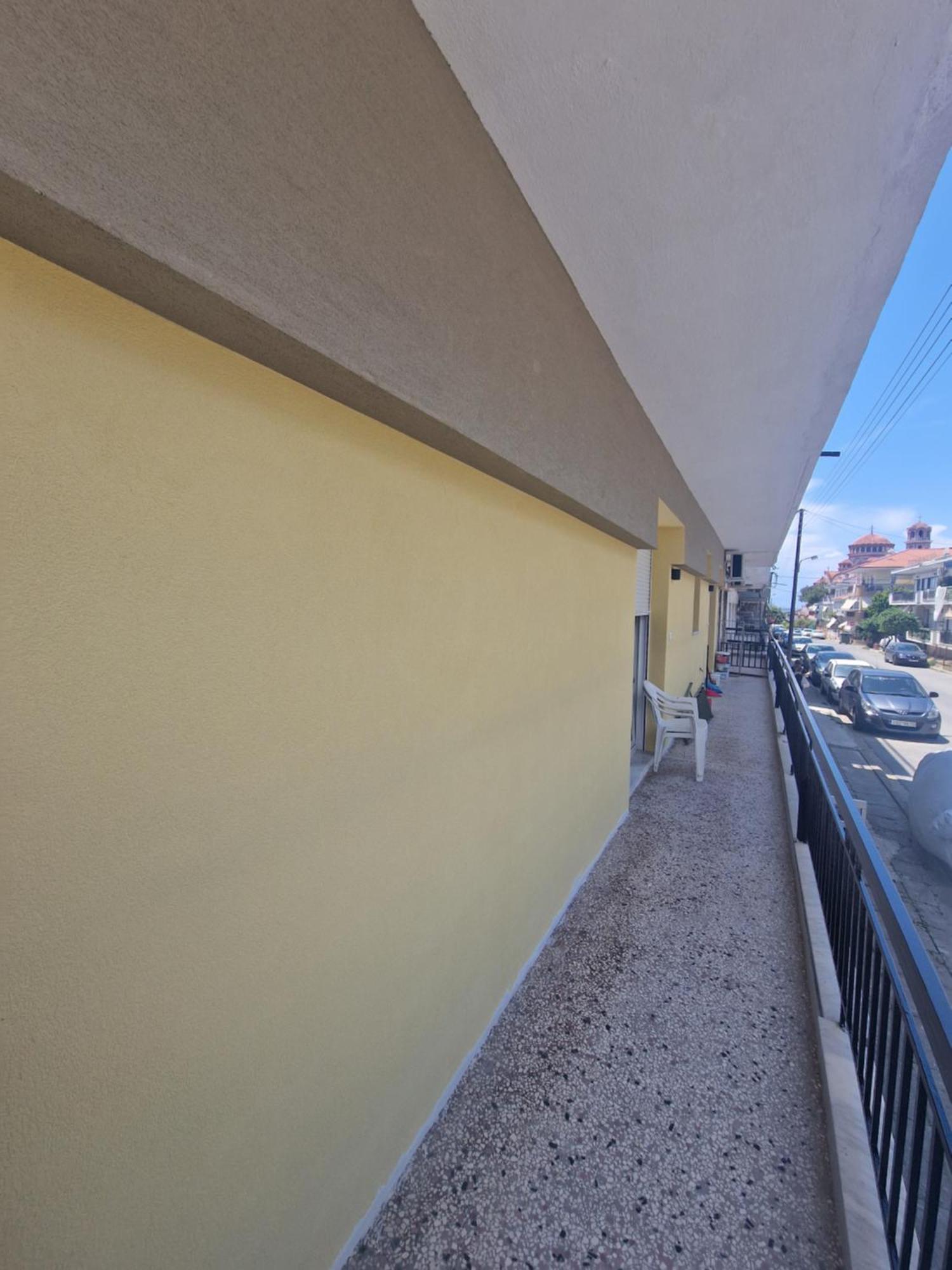 Konstantinos Apartment Nea Moudania Bagian luar foto