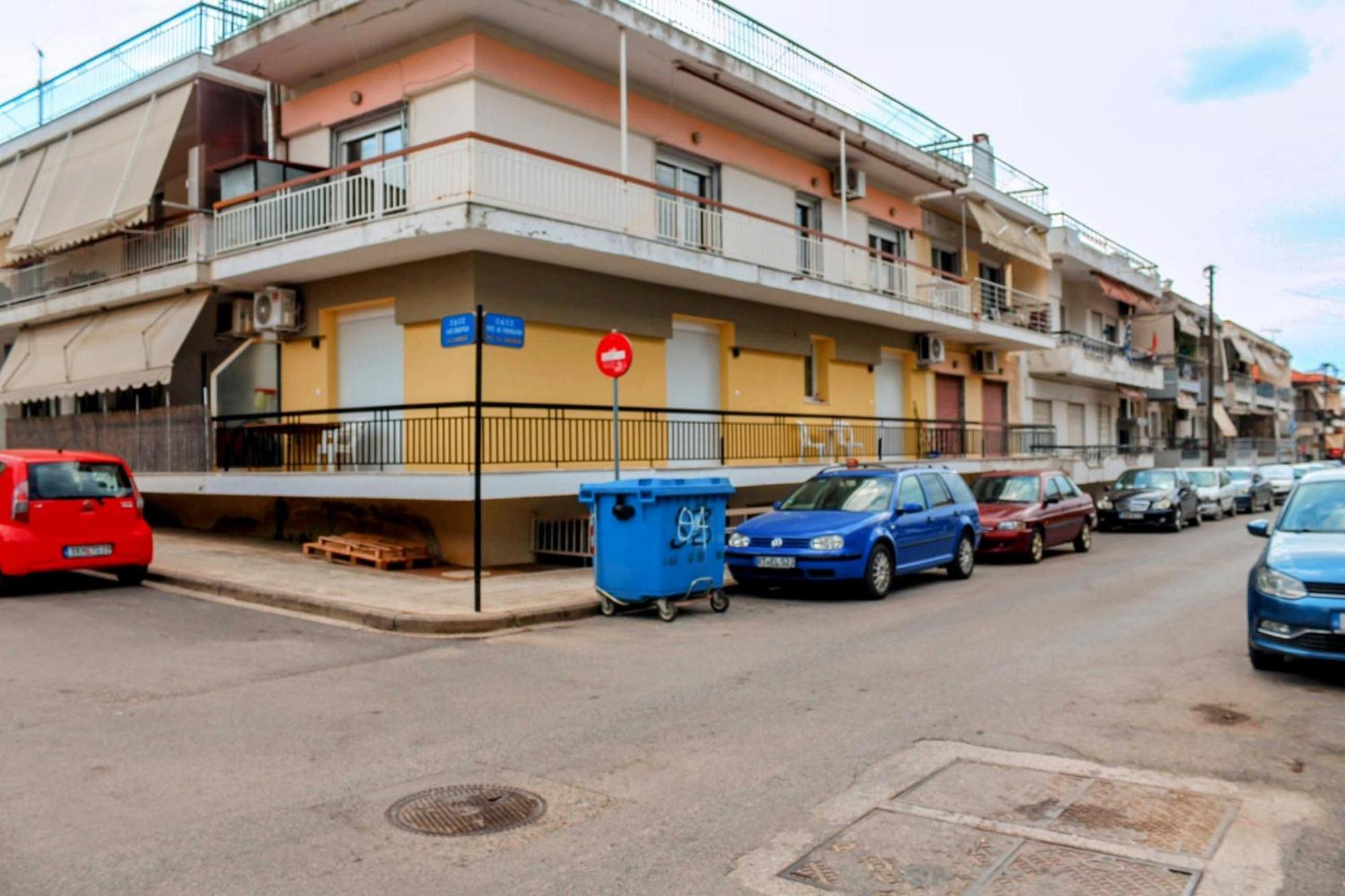 Konstantinos Apartment Nea Moudania Bagian luar foto