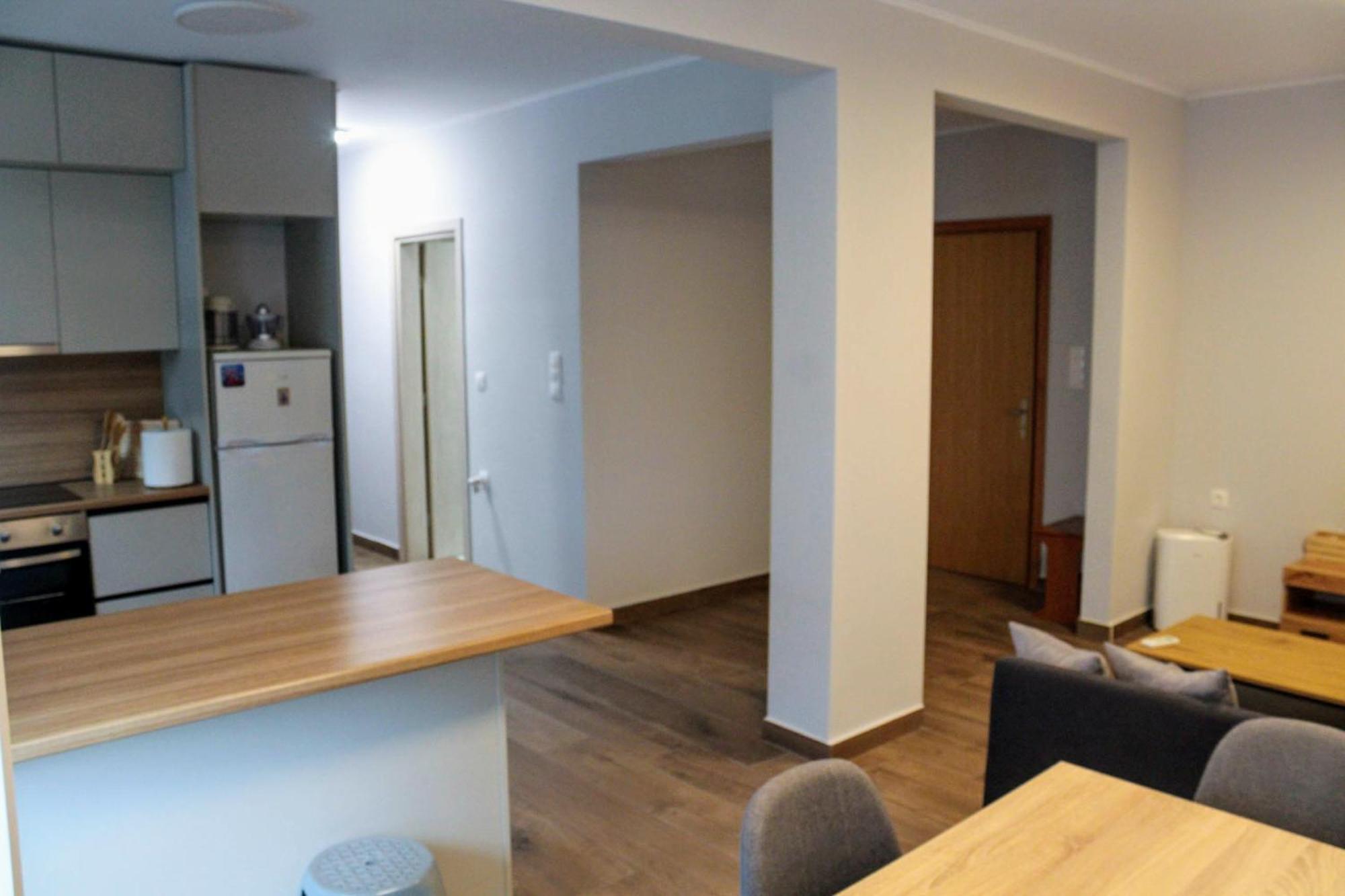 Konstantinos Apartment Nea Moudania Bagian luar foto